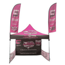 Sublimation Printing Colorful Beer Canopy With Feather Flag